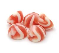 Kingsway: Strawberry Twist Kisses - 500g Retro Sweets Candy Halal Jelly Pick and Mix