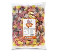 Kingsway Vegan Fizzy Tongues - 3kg Sour Fruit and Cola Flavoured Gummies Candy