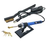 KINGTOOL 3D Printing Smoothing Tool Kit, 3D Printing Modify Finishing Tool, Cleaning Needle, Scarper, and USB Power Cord (Ultramarine)