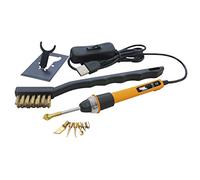 KINGTOOL 3D Printing Smoothing Tool Kit, 3D Printing Modify Finishing Tool, Cleaning Needle, Scarper, and USB Power Cord (Yellow)