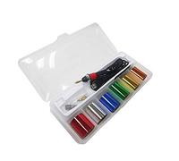 KINGTOOL Hot Foil Embossing Stamping Pen Hot Quill Pen Hot Foil Pen, USB Powered (With 4 Nibs) (Black)