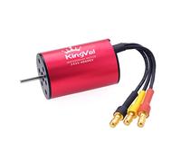 KingVal Replacement 2435 4800KV Waterproof Brushless Motor Shaft 2.3mm Compatible with 1/16 1/18 RC Car