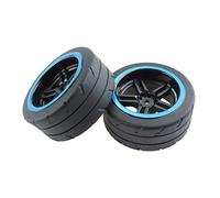 KingVal Replacement 2PCS Right Tire Tyre Wheel RC Spare Parts Compatible with WLtoys 104072 RC Car