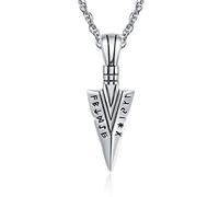 KINGWHYTE Thor Hammer Necklace 925 Sterling Silver Nordic Vintage Viking Rune Pendant Mjolnir Odin Protection Jewellery Gifts for Men Women