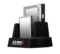 Kingwin EZD-2537U3 2 Bay USB 3.0 EZ Dock for 2.5-Inch and 3.5-Inch with Clone