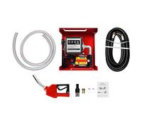 KinHall 45 L/min Diesel Pump with Rubber Heating Oil Pump Organic Heating Oil Pump Self-priming 12 V/230 V Automatic Gun Transfer Pump