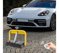 KinHall Automatic Remote Control Parking Lock, Electronic Car Parking Lock, Automatic Saver Lock with Remote Control, 12 W, with 2 x Remote Control and 2 x Key Remote Control