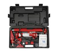 KinHall Hydraulic Split Jack, 4T Hydraulic Jack Repair Kits with Hand Pump, for Car Workshops (Red)