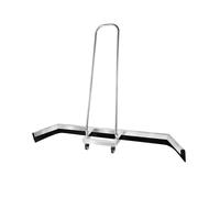 KinHall Stainless Steel Tennis Court Squeegee 145 cm Floor Mop Water Squeegee for Basketball Courts Tennis Courts Badminton Courts Parking Lots