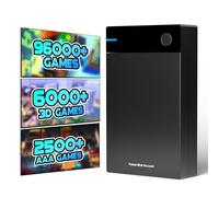 Kinhank 12TB Retro Game Hard Drive with 96000+ Classic Games,Video Game Console Portable Game Hard Drive Disk Compatible with Win-7/8/10/11