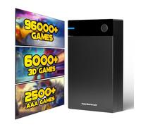 Kinhank 12TB Retro Gaming HDD with 96000+ Classic & 3D Games, USB 3.0, Portable for Win 7/8/10/11