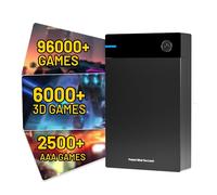 Kinhank - 12TB Retro Hard Drive With Over 96000 Classic Games, Support Over 400 Emulators, Portable Game Console
