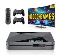 Kinhank 2025 Upgrade Super Console X2 pro with 100000+Games Retro Game Console, Video Game Console with EmuELEC 4.6/Android 9.0 in 1, 2.4G+5G and BT 5.0,2 Gamepad Inside