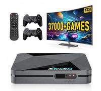 Kinhank 2026 Upgrade Super Console X2 pro with 37000+Games Retro Game Console, Video Game Console with EmuELEC 4.6/Android 9.0 in 1, 2.4G+5G and BT 5.0,2 Gamepad Inside