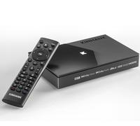 Kinhank 8K UHD Android TV Box compatible with Dolby Vision · Atmos, 4G+64G Hard Drive Media Player Support 8K@60fps AV1,VP9,BD Format,HDR10+, WiFi6 1000M LAN BT5.2 USB3.0, Support Montage Poster Wall