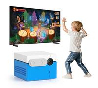 KINHANK MotionX Motion Sensor Game Console for Kids&Family, Interactive Video Game System, Plug & Play, Controller-Free/Continuous Updates/No Subscription, Indoor Physical Activity, Toy Gift for Kids