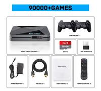 KINHANK Retro Video Game Console Super Console X2 Pro with 90000 Video