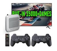 Kinhank Super Console X Retro Game Console Built in 37,000+ Games,Video game console with 2 Gamepads