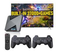 Kinhank Super Console X2 pro,Video Game Console with 37000+classic Games,4K Retro Game Console,EmuELEC 4.6/Android 9.0 in 1