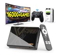 Kinhank Super Console X5 PRO Retro Game Console with 16000+Games, Android 12.0 OS, RockChip RK3588S, Emulator Console, 8K UHD Output, WI-FI 6, BT 5.0, SATA 3.1, Wireless Controller
