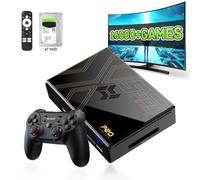 Kinhank Super Console X5 PRO Retro Game Console with 16000+Games， with Game&TV System,BT 5.0,Rock Chip RK3588S,SATA 3.1,Wireless Controllers