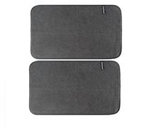 KinHwa Microfiber Hand Towels for Bathroom Soft and Absorbent Face Towels Grey Bathroom Hand Towels for Spa Hair Bath 30inchx16inch 4 Pack (D-Grey, 12×20in 2)