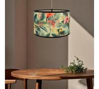 Kinhwa Modern Round Drum Lampshade for Table Lamps and Pendant Lights Easy