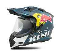 Kini ADV Red Bull 1.0, adventure helmet XL Matt Dark Blue/White/Blue