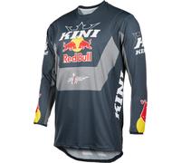 Kini Red Bull 1.0 Motocross Jersey, black-grey, size XL for Men