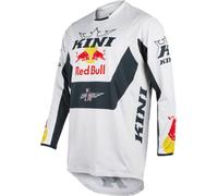 Kini Red Bull 2.0 Motocross Jersey, white/black/red, size M