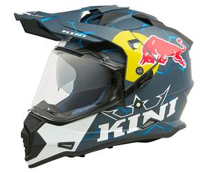 Kini Red Bull ADV 1.0 Enduro Helmet M unisex Blue/White, M