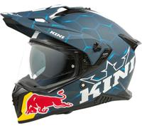 Kini Red Bull ADV X 2.0 Enduro Helmet, white-turquoise-blue, size S for Men