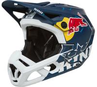 Kini Red Bull EC 1.0 Downhill Helmet, white-turquoise-blue, size M for Men