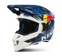 Kini EXC Red Bull 1.0, motocross helmet XXL Dark Blue/White/Blue