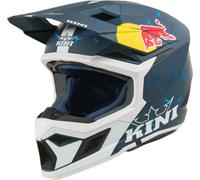 Kini Red Bull MX3 1.0 Youth Motocross Helmet, blue/white, size L