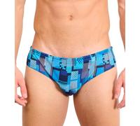 Kiniki Men's Tan Through Swim Brief Swimwear - Ultramarine
