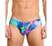 Kiniki Men's Tan Through Swim Brief Swimwear - Storm