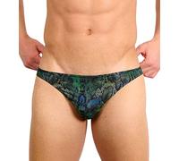 Kiniki Men's Tan Through Swim Micro Brief Swimwear - Havana