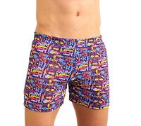 Kiniki Men's Tan Through Swim Shorts Swimwear - Aloha