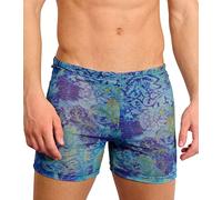 Kiniki Men's Tan Through Swim Shorts Swimwear - Azure