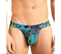 Kiniki Men's Tan Through Swim Thong Swimwear - Aruba
