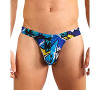 Kiniki Men's Tan Through Swim Thong Swimwear - Florida