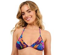 Kiniki Women's Tan Through Bikini Top Swimwear - Paradise Purple