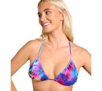 Kiniki Women's Tan Through Bikini Top Swimwear - Storm