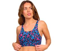 Kiniki Women's Tan Through Cropkini Bikini Top Swimwear - Oasis