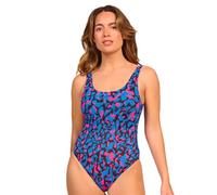 Kiniki Women's Tan Through Scoop Neck Swimsuit Swimwear - Oasis