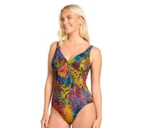Kiniki Women's Tan Through Support Top Swimsuit - Super Quick Drying.