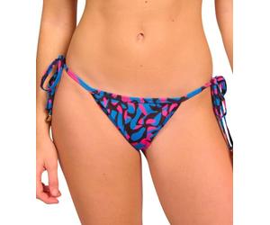 Kiniki Women's Tan Through Tie Side Bikini Tanga Swimwear - Oasis
