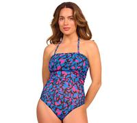 Kiniki Women's Tan Through Tube Swimsuit - Super Quick Drying, Ultra Lightweight