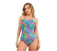Kiniki Women's Tan Through Tube Swimsuit - Super Quick Drying, Ultra Lightweight